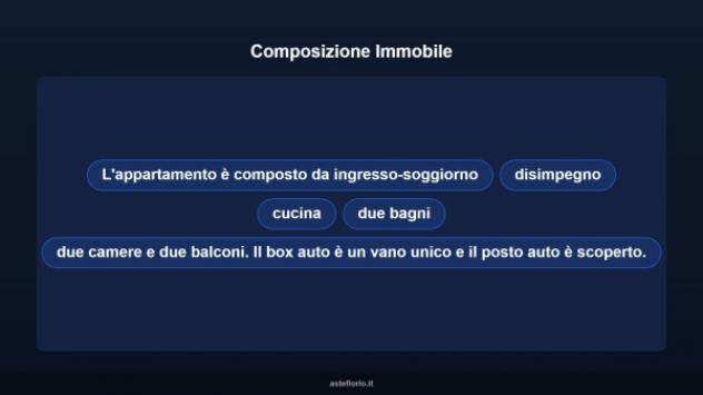 Immobile in asta di 78 m², box auto in vendita a Roma - Foto 13