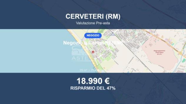 Immobile in asta di 29 m² in vendita a Cerveteri