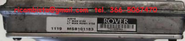 MSB101183 Land Rover Discovery centralina motore - Foto 2