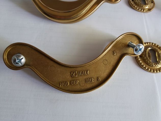 MANIGLIE OTTONE LUCIDO - Foto 6