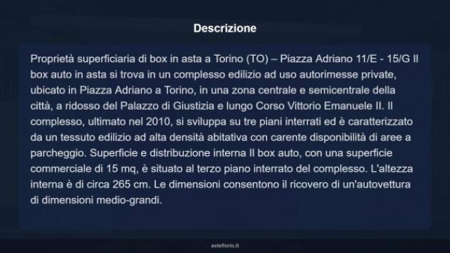 Immobile in asta di 15 m² in vendita a Torino - Foto 8