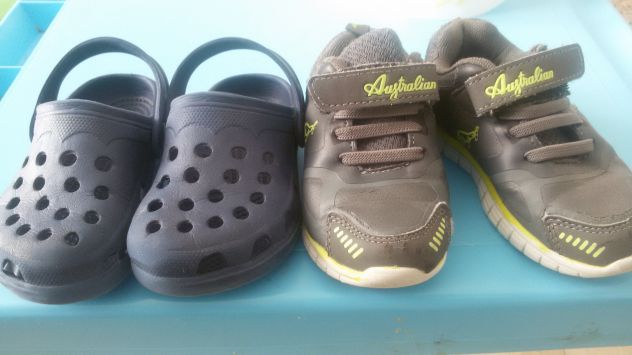 Scarpe + ciabatte bimbo