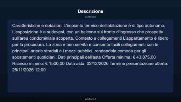 Immobile in asta di 67 m² in vendita a Bari - Foto 4