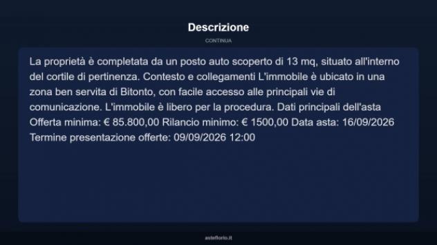 Immobile in asta di 320 m² in vendita a Bitonto - Foto 4
