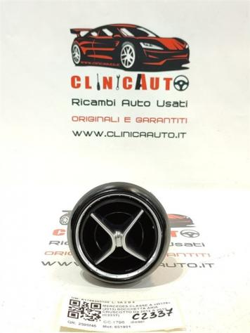 BOCCHETTE ARIA CRUSCOTTO MERCEDES Classe A Serie (W176) A1768300100 651901 (1218)
