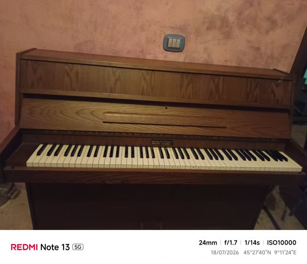 A Milano Vendo pianoforte Zender - Foto 2