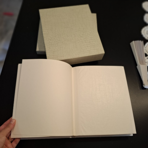 album fotografico prima comunione pelle e argento libro gioielleria - Foto 2