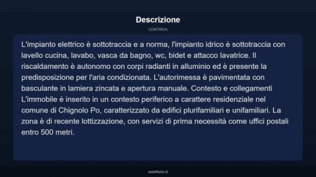 Immobile in asta di 59 m², box auto in vendita a Chignolo Po - Foto 12