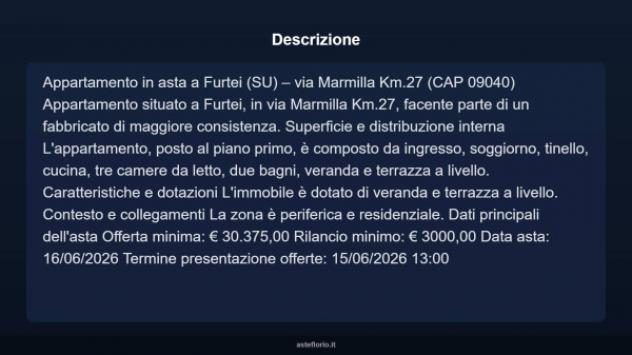 Immobile in asta di 112 m² in vendita a Furtei - Foto 13