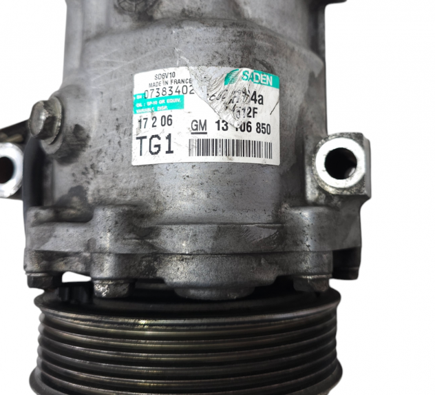 COMPRESSORE A/C SUZUKI Swift 4° Serie 13106850 Diesel 1300 (0410) - Foto 13