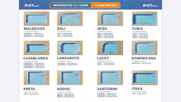 Piscina in vetroresina con sistema di filtraggio e trasporto - Foto 6