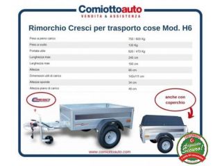 CRESCI RIMORCHI Rimorchio Cresci H6 rif. 8104871