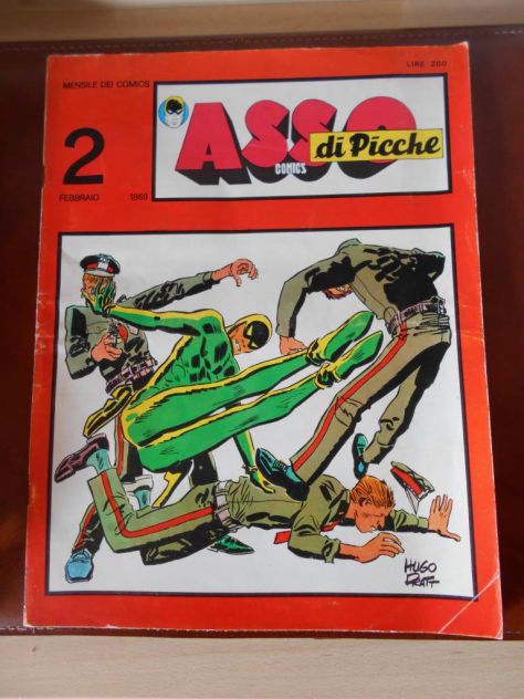 "Asso di picche" di Hugo Pratt