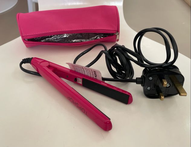 Mini piastra lisciante rosa Top Shop