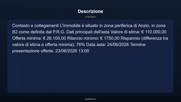 Immobile in asta di 91 m² in vendita a Anzio - Foto 4