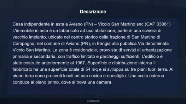 Immobile in asta di 54 m² in vendita a Aviano - Foto 18