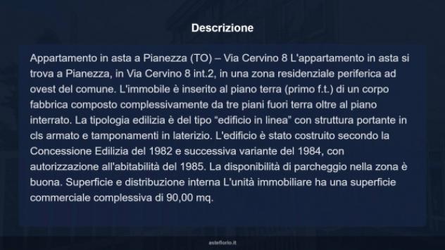 Immobile in asta di 90 m² in vendita a Pianezza - Foto 5