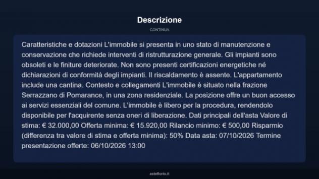 Immobile in asta di 66 m² in vendita a Pomarance - Foto 5