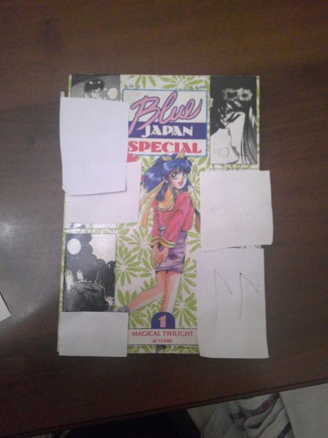 (2027)blu japan special n°1(blue press,manga,1993) - Foto 2
