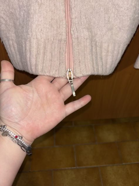 MAGLIONE CON CERNIERA DA DONNA INVERNALE IN LANA MOHAIR MARCA TANK MADE IN ITALY - Foto 6