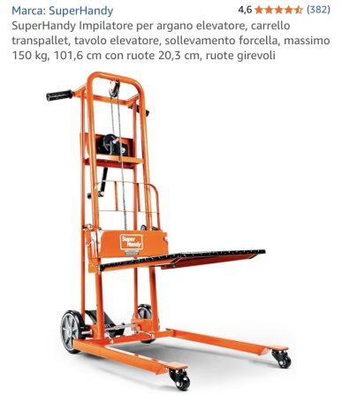 Carrello solevatote - Foto 2