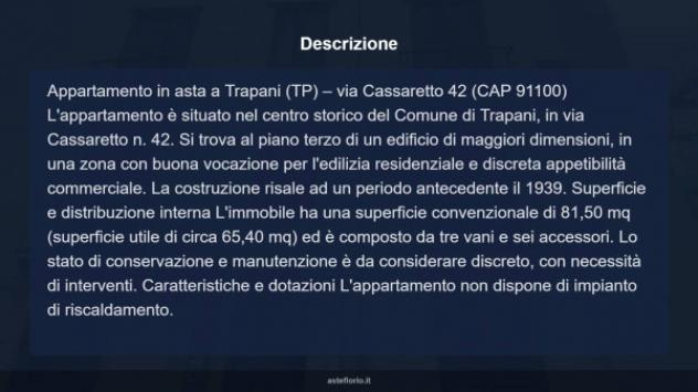 Immobile in asta di 81 m² in vendita a Trapani - Foto 12