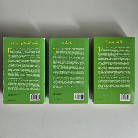Il Signore degli Anelli - J.R.R.Tolkien - Rusconi - 1993 - TRACCIATA!! - Foto 9