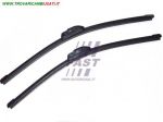 SPAZZOLA TERGICRISTALLO FIAT DUCATO 94 ANTERIORE SX/DX PIATTO 550MM+550MM F …