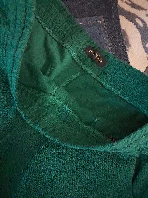 Piombo sweat pants in French Terry - Foto 2