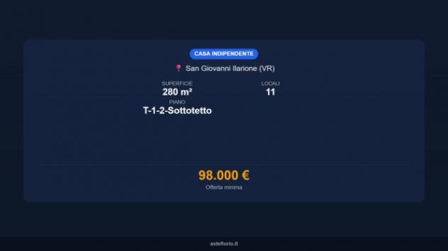 Immobile in asta di 280 m² con più di 5 locali in vendita a San Giovanni Ilarione - Foto 16