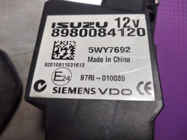 kit accensione CENTRALINA / CENTRALINA Motore 8981520890 – Isuzu isuzu D Max Mot - Foto 2