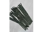 X88 Cerniere Zip metallo senza tiretto cm 35 col. Verde – Pz. 12