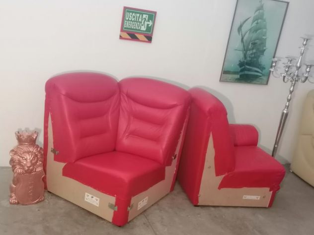 AMPIO divano LETTO in pelle ! CONSEGNA - Foto 8