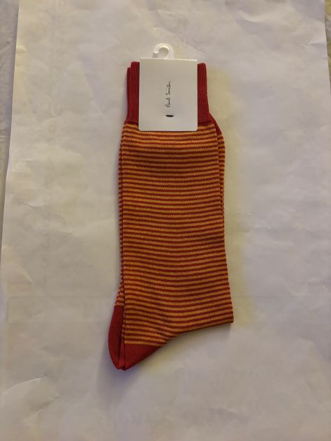 CALZE NUOVE CON CARTELLINO FIRMATE ORIGINALI”PAUL SMITH”MADE IN ITALY DA UOMO - Foto 4