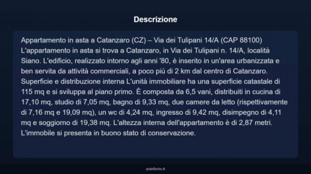 Immobile in asta di 115 m² in vendita a Catanzaro - Foto 3