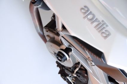 Aprilia Dorsoduro 750 1200 portatarga bauletto plexiglass terminale di scarico - Foto 8