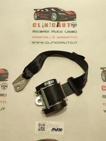 CINTURA DI SICUREZZA POSTERIORE SX VOLKSWAGEN Golf 6 Berlina 1K6857805N BSE (0812)