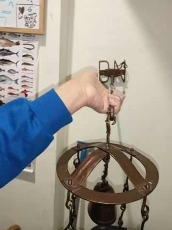 ANTICA COMPOSIZIONE BOUCHE A PARETE  IN FERRO BATTUTO - Foto 2
