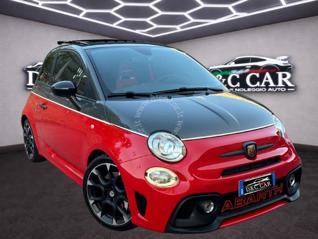 Abarth 595 1.4 Turbo T-Jet 180 CV MTA Competizione TETTO XENO PDC AUDIO BEATZ ANTIFURTO PELLE TAGLIANDI UFFICIALI - Foto 2