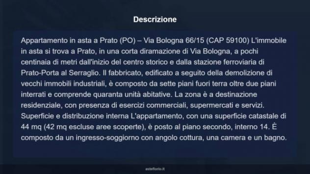 Immobile in asta di 44 m² in vendita a Prato - Foto 11