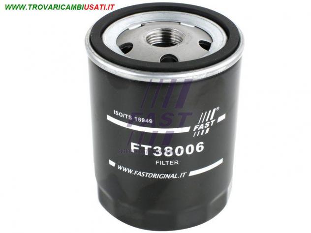 FILTRO OLIO FIAT DUCATO 94 1.9 D FT38006