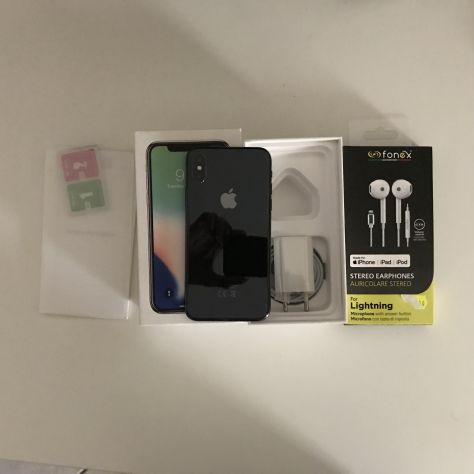 Iphone X Nero da 256 Gb - Foto 2