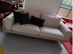 Divano beige 95x220 artigianale Nuovo