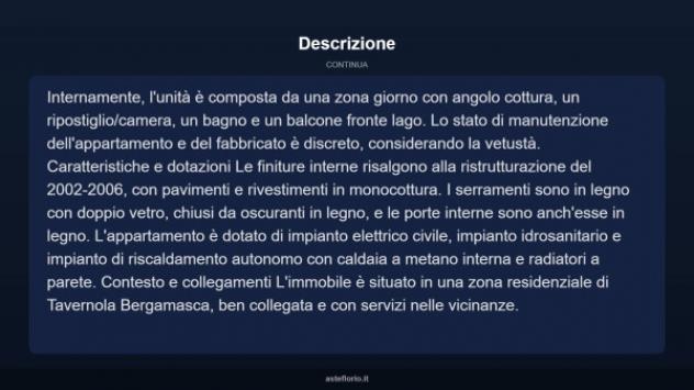 Immobile in asta di 74 m² in vendita a Tavernola Bergamasca - Foto 14