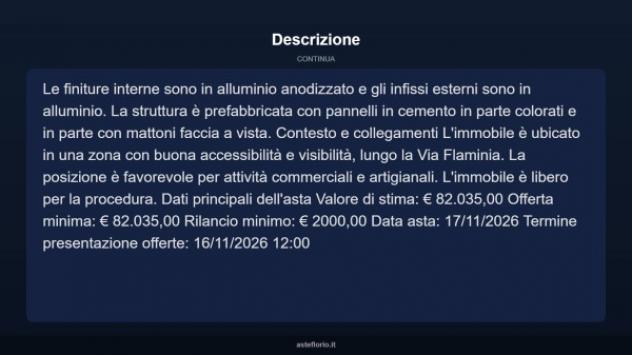 Immobile in asta di 161 m² in vendita a Gualdo Tadino - Foto 6