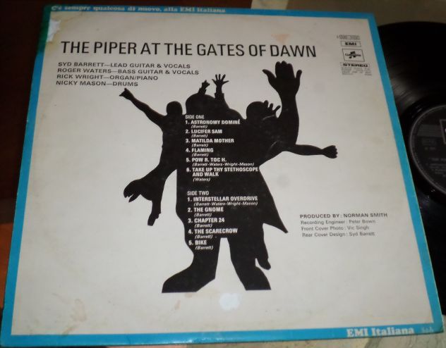 PINK FLOYD - The Piper At The Gates Of Dawn - 1° st. Black Label Italy 1971 EMI - Foto 2