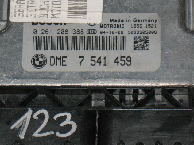 0261208388 ECU BMW E46 316 318 1.6 1.8 MEV9.2 0261208388 DME7541459 7541459 - Foto 2