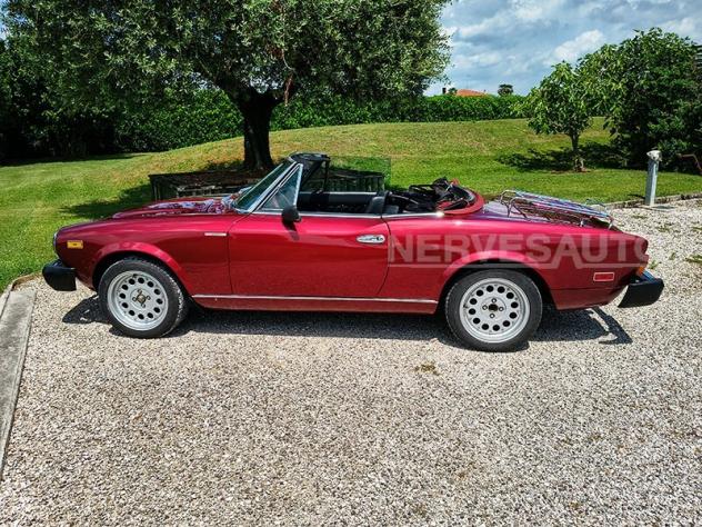 Fiat 124 Spider 2000 Rosso Ciliegia Interni Neri CRS Anno 1981 - Foto 10