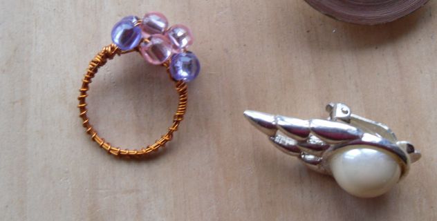 SPILLA ANELLO E ORECCHINO ROBA DI BIGIOTTERIA - - Foto 5