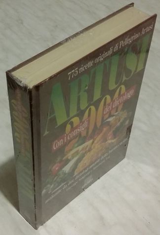 Artusi 2000 Con i consigli del dietologo ed.Giunti, Firenze,1991 nuovo - Foto 3